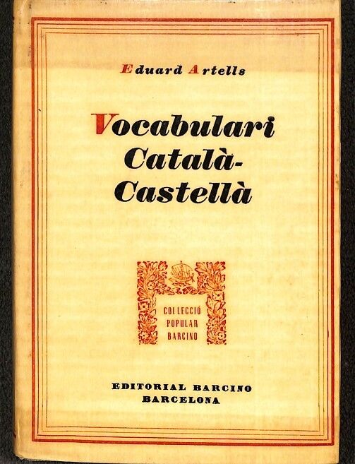 Vocabulari Català- Castellà