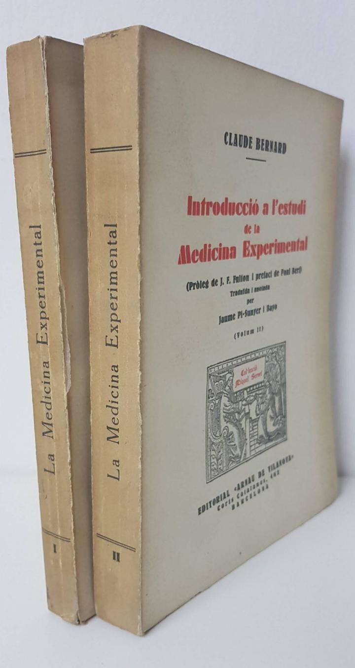 Introducció a L'Estudi de la Medicina Experimental Vols. I-ii