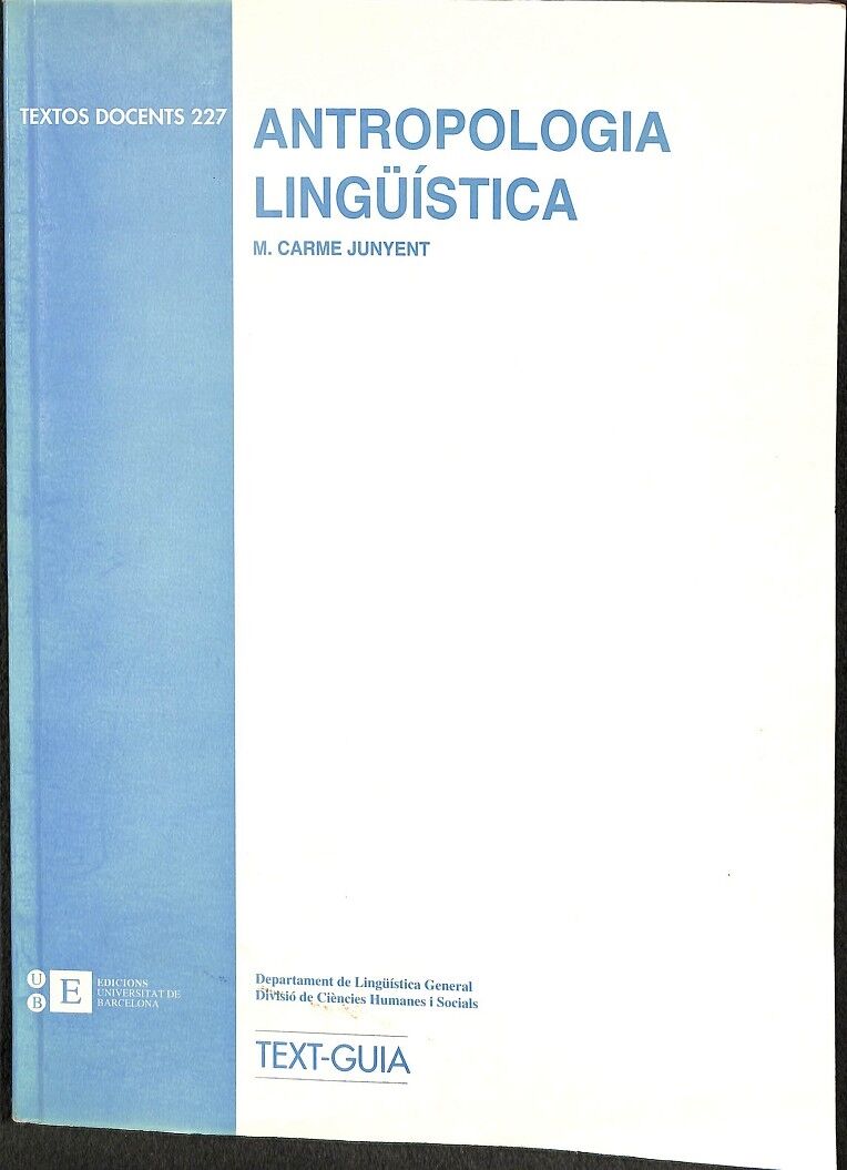 Antropologia Lingüística