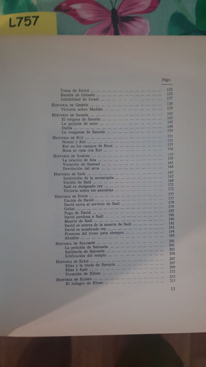 Historias del Antiguo Testamento