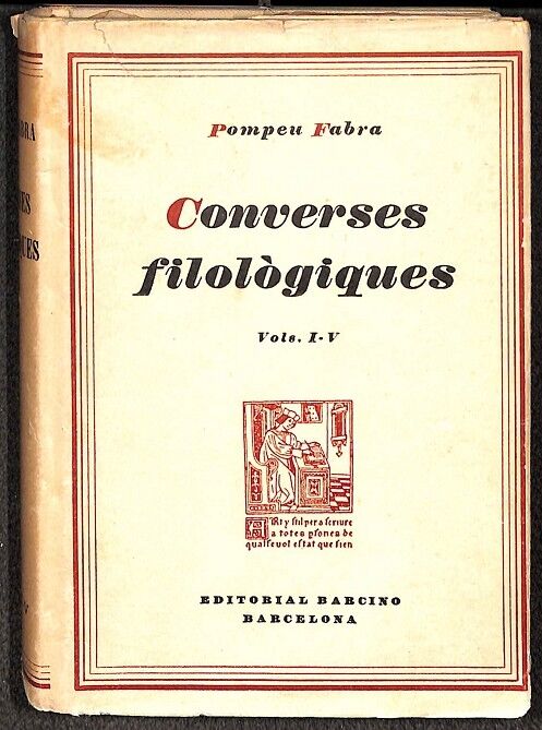 Converses Filològiques Vol. 1-v: Ortografia - Prosòdia