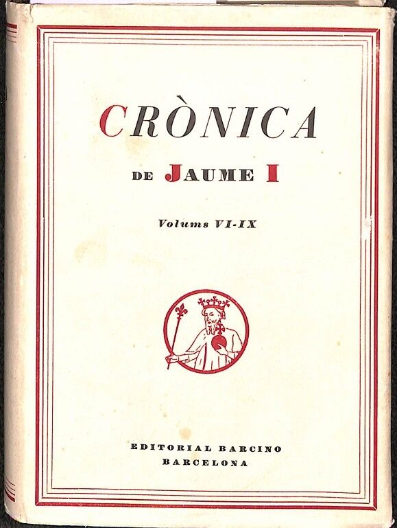 Crónica de Jaume i Volums Vi-ix