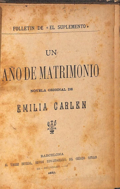 Un Año de Matrimonio