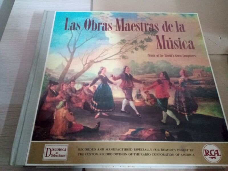 Las Obras Maestras de la Música 1960 - Completo 12 Vinilos