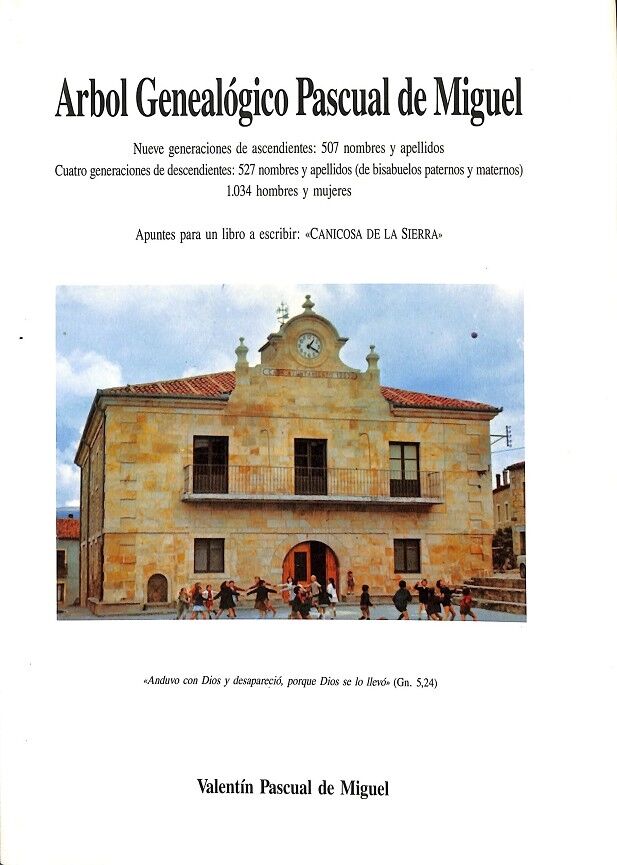 Arbol Genealógico Pascual de Miguel