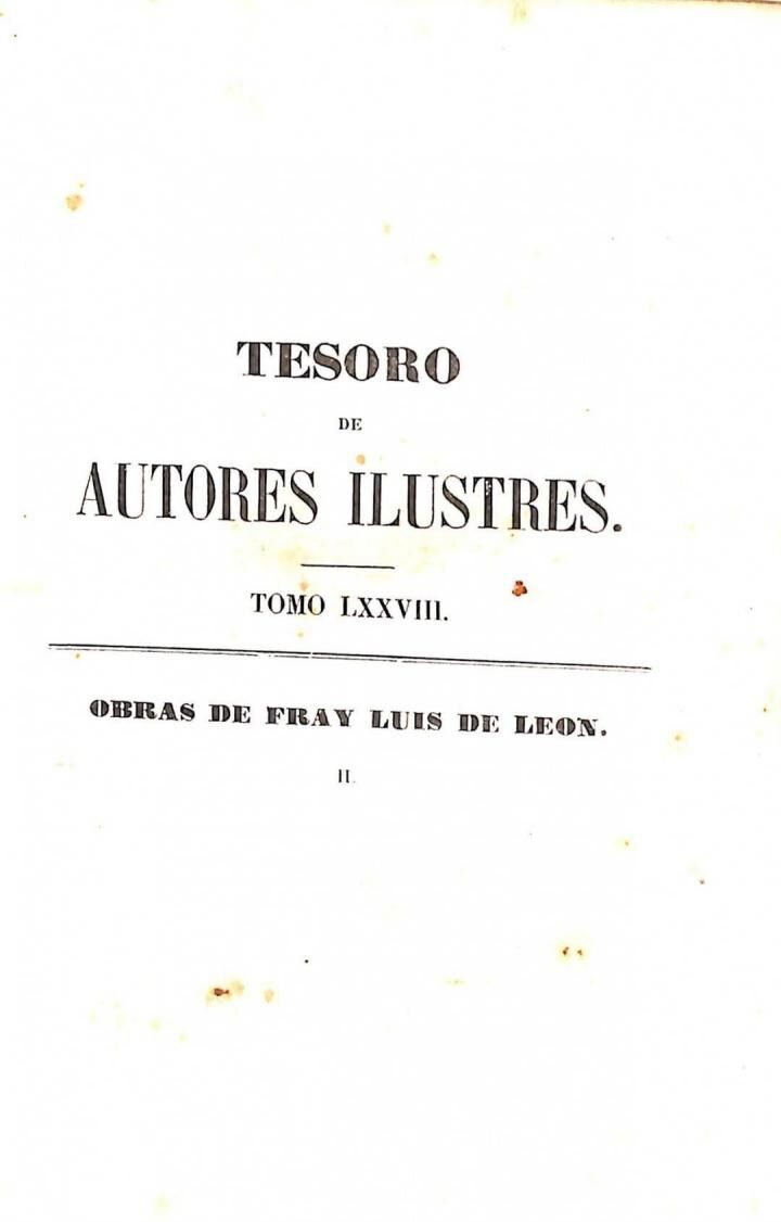 Tesoro de Autores Ilustres Tomo Lxxvlll