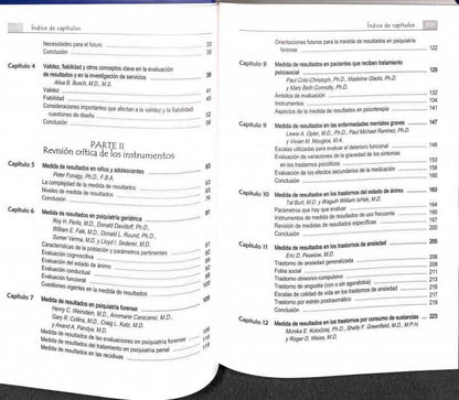 Medida de Resultados en Psiquiatría. una Revisión Exhaustiva