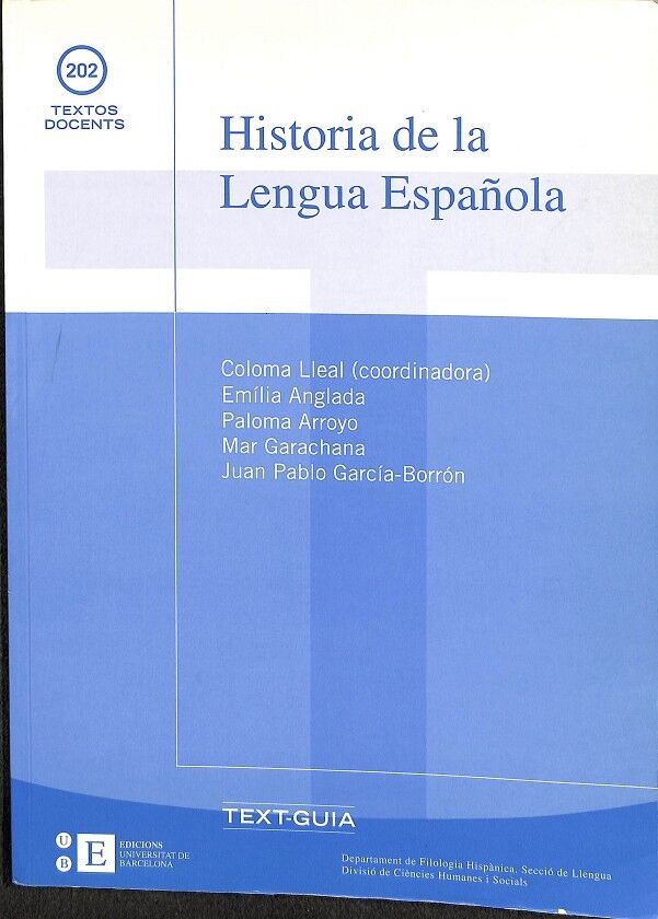 Historia de la Lengua Española
