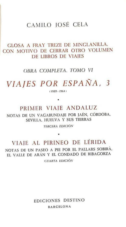 Viajes por España 3 , Tomo 6