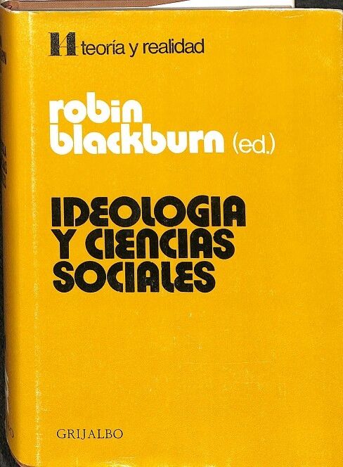 Ideologia y Ciencias Sociales