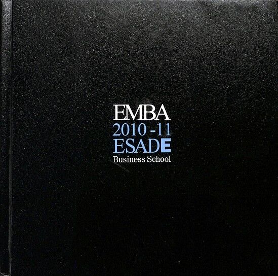 Emba- 2010-11 Esade. Business School
