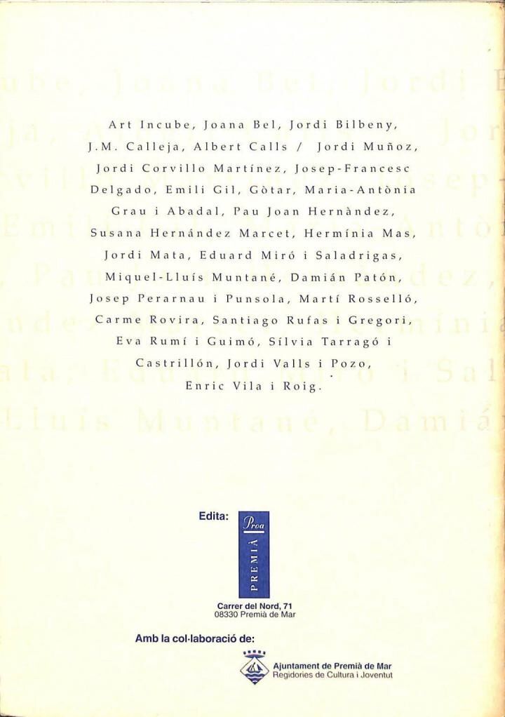 Poemaresme '98 .