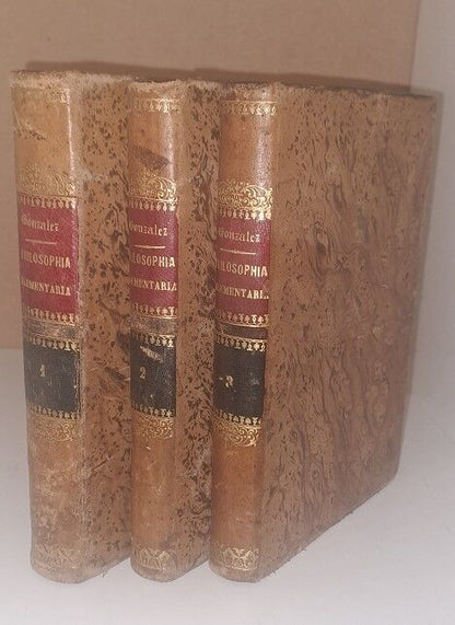 Philosophia Elementaria - Tomos I-2-3 (Latín)