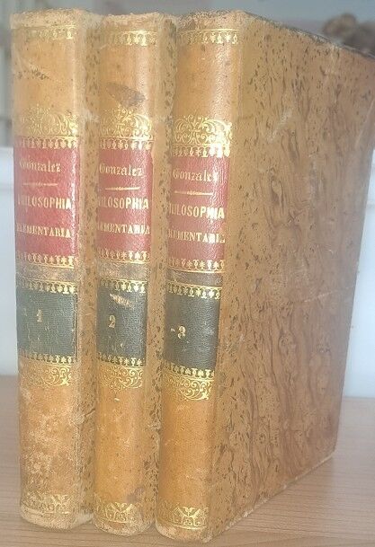 Philosophia Elementaria - Tomos I-2-3 (Latín)