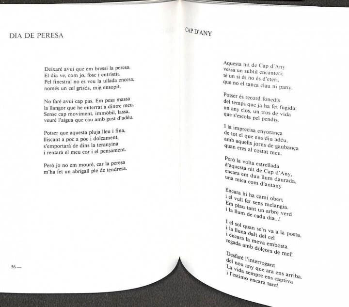 Memoria Poética de Pilar González - Fàbregas Clará .