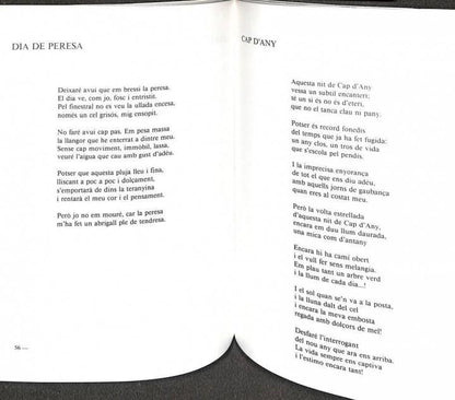 Memoria Poética de Pilar González - Fàbregas Clará .