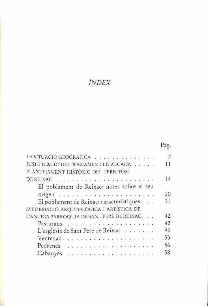 El Poblament de Reixac Als Segles X i XI 1992 Montcada i Reixac .