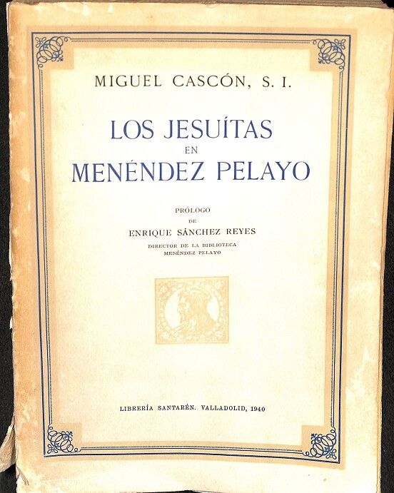Los Jesuitas en Menendez Pelayo