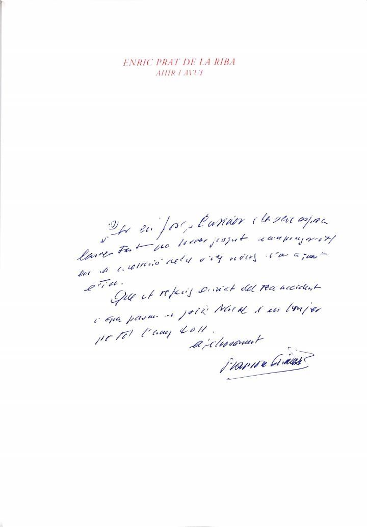 Enric Prat de la Riba Ahir i Avui .