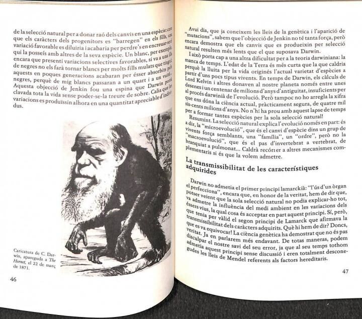 L'Evolucionisme Avui .