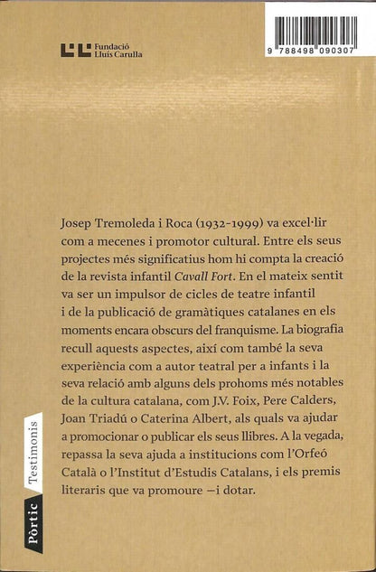 Josep Tremoleda Plantar Cara a la por .