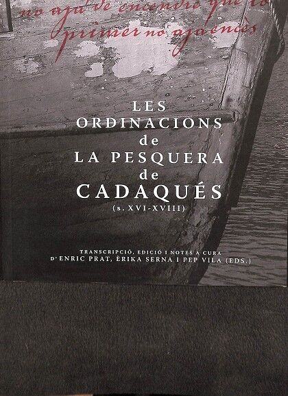 Les Ordinacions de la Pesquera de Cadaqués
