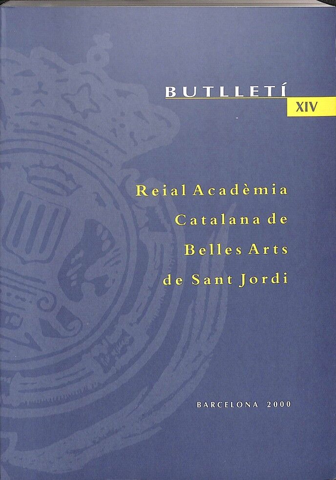 Butlletí XIV Reial Acadèmia Catalana de Belles Arts de Sant Jordi