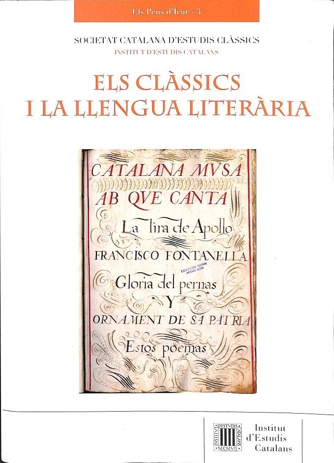 Els Clàssics i la Llengua Literària