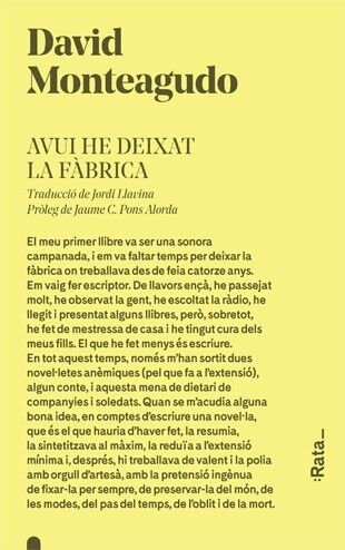 Avui He Deixat la Fàbrica