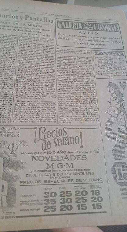 Diario de Barcelona - Junio 1961
