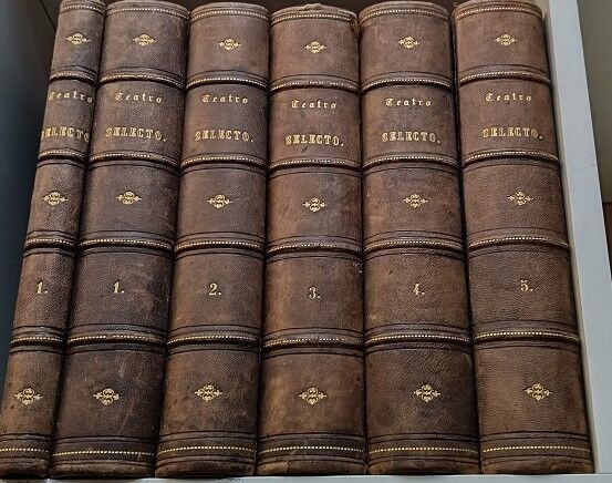 Teatro Selecto Antiguo y Moderno, Nacional y Extranjero ( 6 Vol)