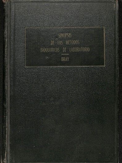 Sinopsis de los Métodos Bioquímicos de Laboratorio