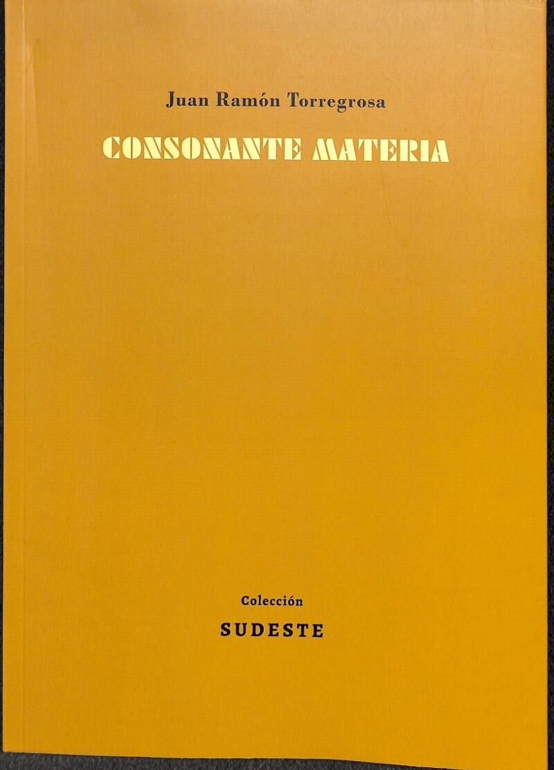 Consonante Materia