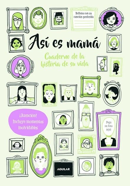 Así Es Mamá Cuaderno de la Historia de Su Vida