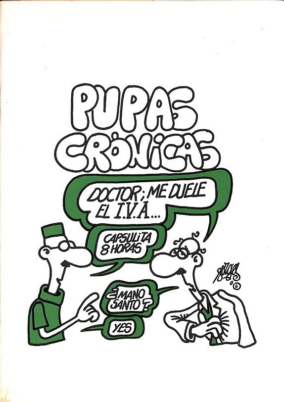 Pupas Cronicas Docto Me Duele el I.v.a Capsulita 8 Horas Mano Santo Yes