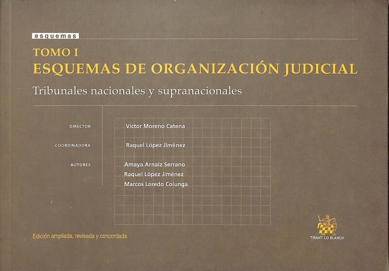 Tomo i Esquemas de Organización Judicial