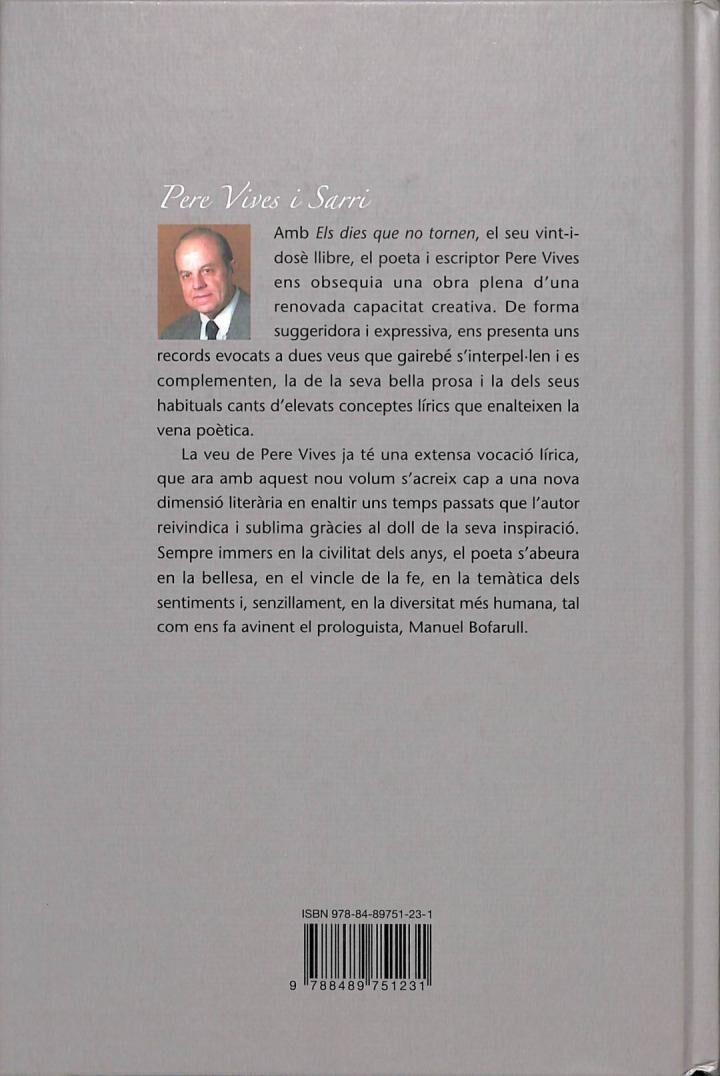 Els Dies Que No Tornen .