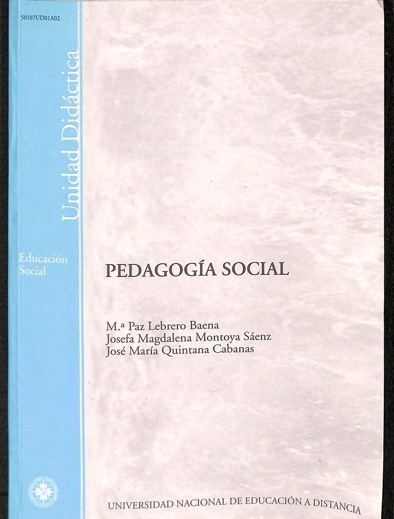 Pedagogía Social