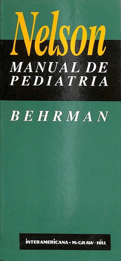 Manual de Pediatria de Nelson