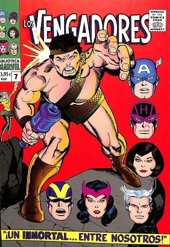 Biblioteca Marvel los Vengadores 07 de 1967