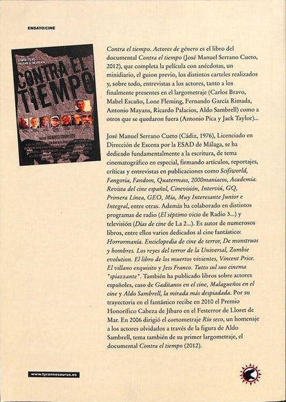 Contra el Tiempo - Actores de Género Diario de Rodaje, Anécdotas, Entrevistas