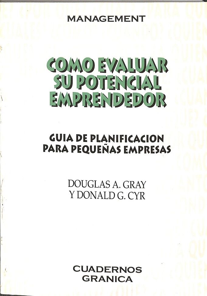 Como Evaluar Su Potencial Emprendedor