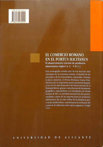 El Comercio Romano en el Portus Ilicitanus el Abastecimiento Exterior de Productos Alimentarios (Siglos i A.c. - V D.C.)