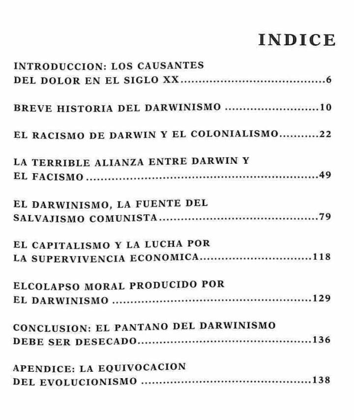 Los Desastres Producidos por el Darwinismo a la Humanidad