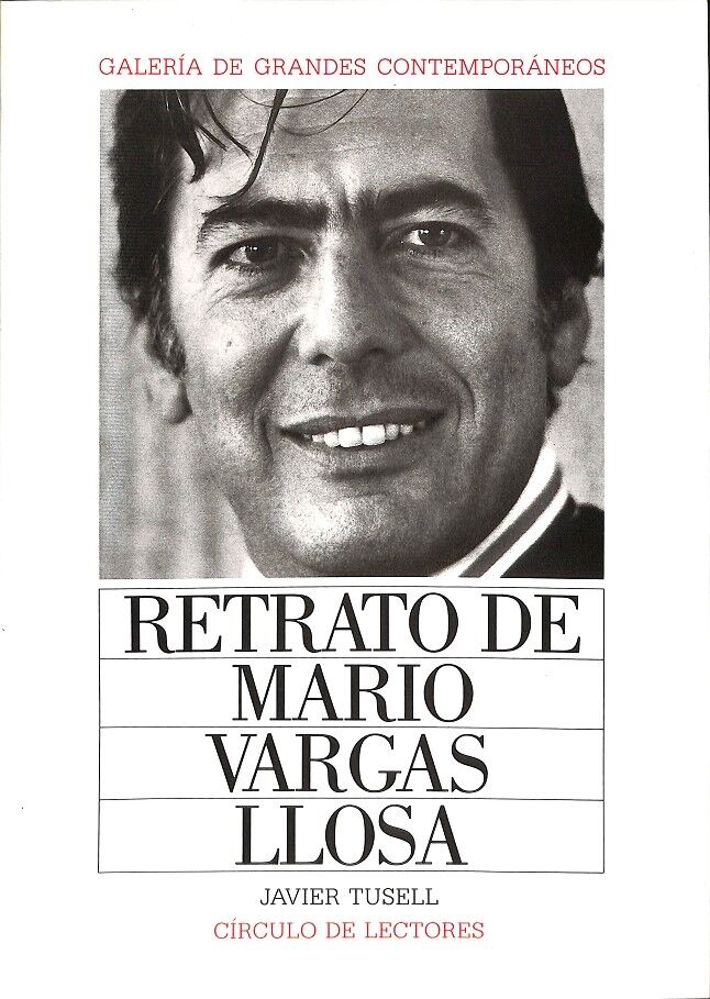Retrato de Mario Vargas Llosa