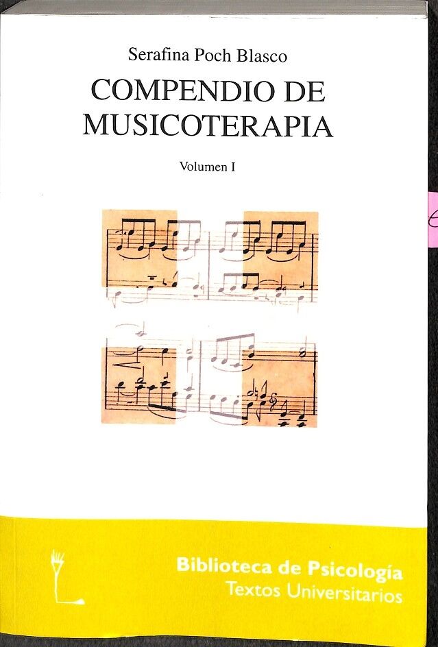 Compendio de Musicoterapia Volum i
