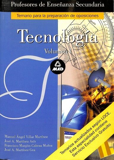 Tecnología. Volumen I.