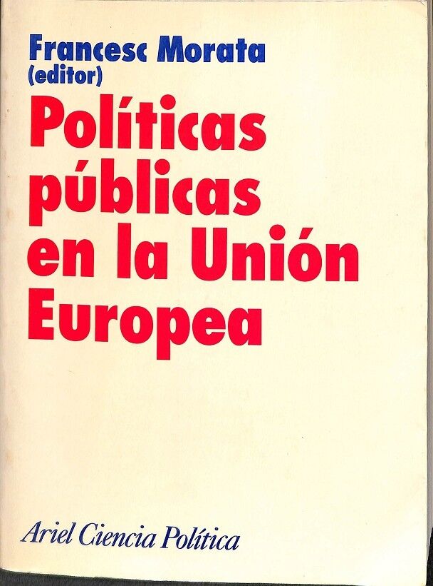 Políticas Públicas en la Unión Europea