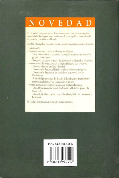 Leyes Eclesiásticas del Estado