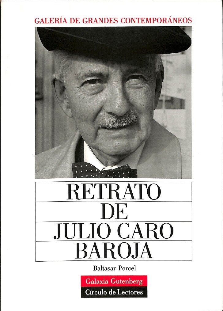 Retrato de Julio Caro Baroja